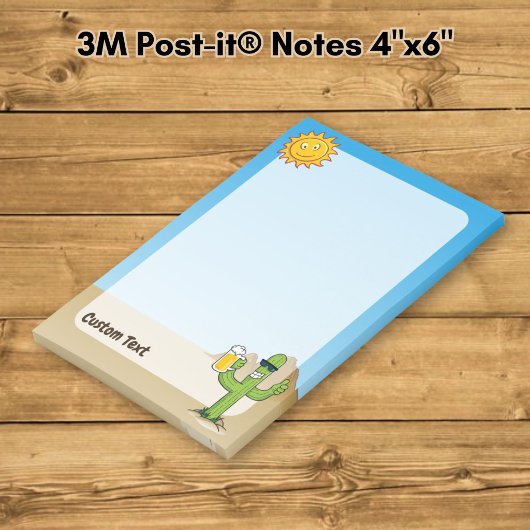 Post-it® Cactus avec bière