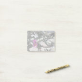 Post-it® Cactus Challa en fleurs (Sur un bureau)