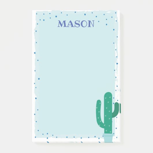 Post-it® Cactus Desert Post It Note (Devant)