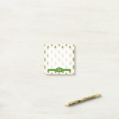 Post-it® Cactus et motif de point succulent de Polk (Sur un bureau)