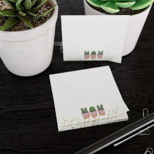 Post-it® Cactus Maman Plante Maman Succulent Post it Notes