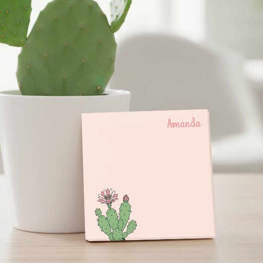 Post-it® Cactus Nom Personnalisé
