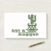 Post-it® Cactus Pas un gros cactus drôle dire (Sur un bureau)