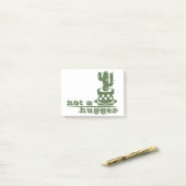 Post-it® Cactus Pas un gros cactus drôle dire (Sur un bureau)