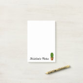 Post-it® Cactus Post-it (Sur un bureau)