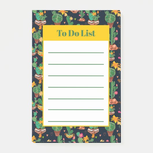 Post-it® Cactus succulent (Devant)