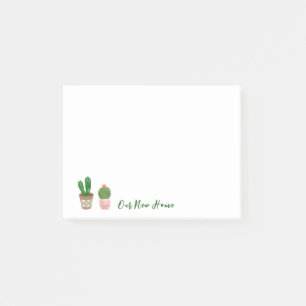 Post-it® Cactus Succulent Notre Nouvelle Maison