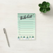 Post-it® Cactus, Succulents Green To Do List (Bureau)