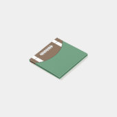 Post-it® Cadeau bloc-notes petit football (Incliné)
