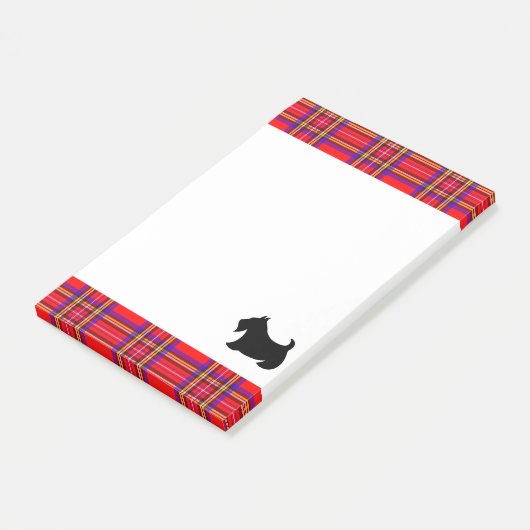 Post-it® Cadeau classique écossais Terrier Notepad (Incliné)