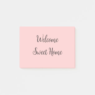 Post-it® Cadeau de bienvenue pour agent immobilier ajoutez