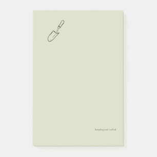 Post-it® Cadeau de lecteur de jardin botanique minimaliste