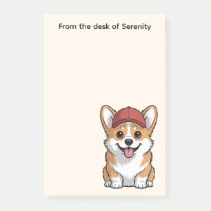 Post-it® Cadeau de maman Corgi mignon Chien de dessin animé
