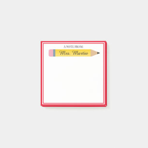 Post-it® Cadeau de note collante de l'enseignant : une note