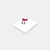 Post-it® Cadeau de notes adhésives à ruban de Noël (Incliné)