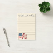 Post-it® Cadeau de notes adhésives personnalisées avec drap (Bureau)