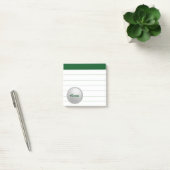 Post-it® Cadeau de notes Post It de golf personnalisées (Bureau)