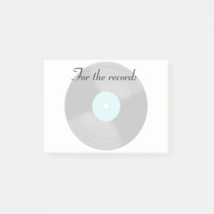 Post-it® Cadeau de notes Post It For The Record