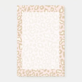 Post-it® Cadeau de notes Post It Léopard Rose (Devant)