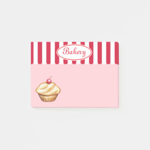 Post-it® Cadeau de papeterie Cupcake pour la cuisine