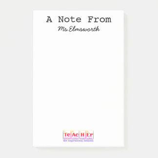 Post-it® Cadeau du Bloc-notes stationnaire personnalisé de