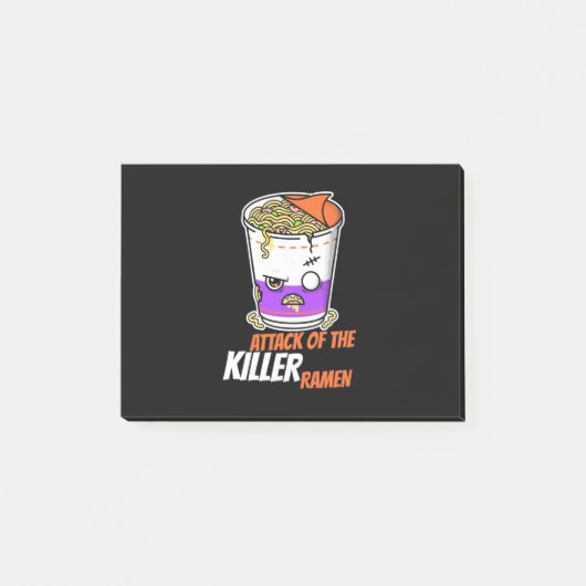 Post-it® Cadeau Halloween | Attaque Du Ramen (Devant)