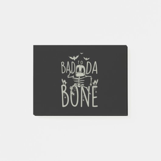 Post-it® Cadeau Halloween | Mauvais À Da Os (Devant)