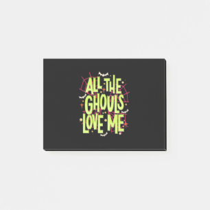 Post-it® Cadeau Halloween Tous Les Gouls M'Aiment