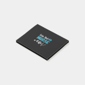 Post-it® Cadeau infirmière | Vivre Cette Vie Infirmière (Incliné)