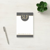 Post-it® Cadeau! Pathologiste de la parole customisée post  (Bureau)