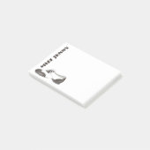 Post-it® Cadeau personnalisé Tap Chaussure Studio Danse (Incliné)