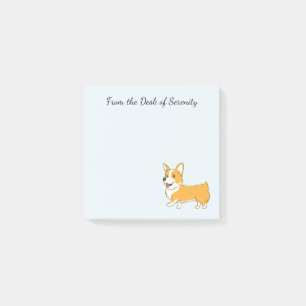 Post-it® Cadeau pour amoureux de Corgi mignon - Maman chien