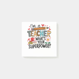 Post-it® Cadeau pour Enseignant Je Suis Un Enseignant