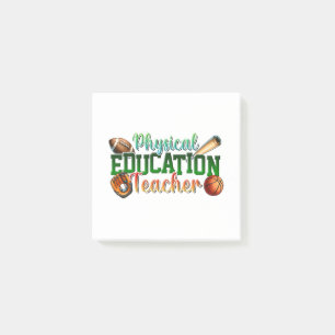 Post-it® Cadeau pour enseignant Professeur d'éducation ph