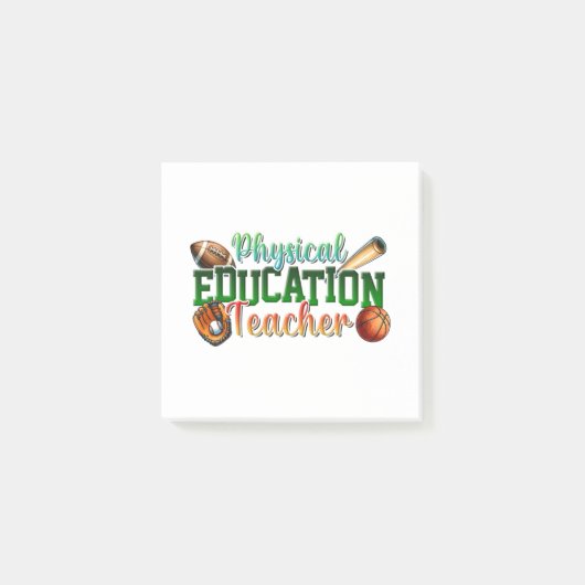 Post-it® Cadeau pour enseignant | Professeur d'éducation ph (Devant)