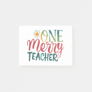 Post-it® Cadeau pour Enseignant Un Enseignant Joyeux