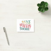 Post-it® Cadeau pour Enseignant | Un Enseignant Joyeux (Bureau)