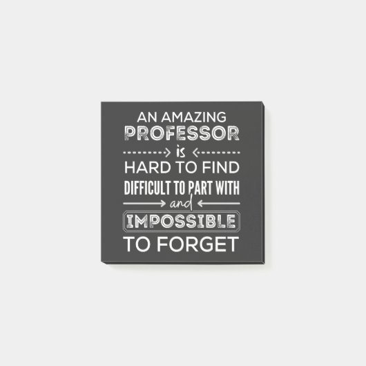 Post-it® Cadeau pour professeur, Cadeau de professeur (Devant)