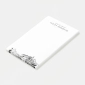 Post-it® Cadeau professionnel moderne Jacksonville personna (Incliné)