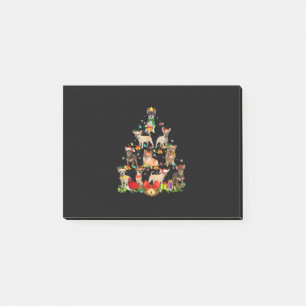 Post-it® Cadeaux Amoureux de les chiens Chihuahua Arbre Lum