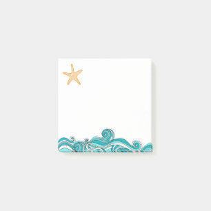 Post-it® Cadeaux d'adoption d'histoire d'étoiles de mer