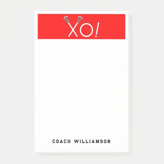 Post-it® Cadeaux de crosse personnalisés (Devant)