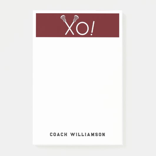 Post-it® Cadeaux de crosse personnalisés (Devant)