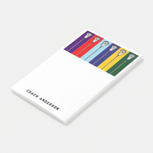 Post-it® Cadeaux de crosse personnalisés (Incliné)