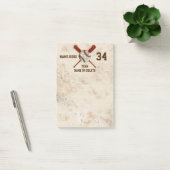 Post-it® Cadeaux de fête de baseball bon marché avec un loo (Bureau)