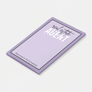 Post-it® Cadeaux de l'agent immobilier personnalisé pour le