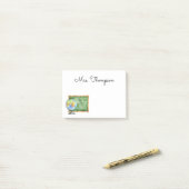 Post-it® Cadeaux de reconnaissance pour professeurs d'histo (Sur un bureau)