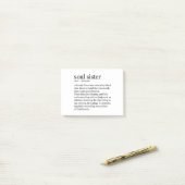 Post-it® Cadeaux de soeur d'âme (Sur un bureau)