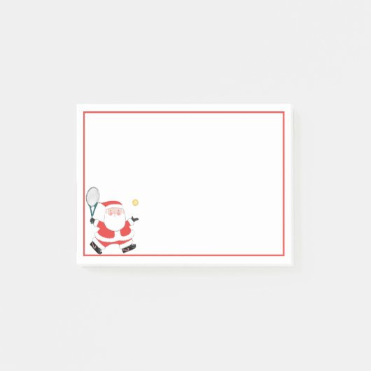 Post-it® Cadeaux de vacances de tennis Notes (Devant)