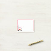 Post-it® Cadeaux de vacances de tennis Notes (Sur un bureau)